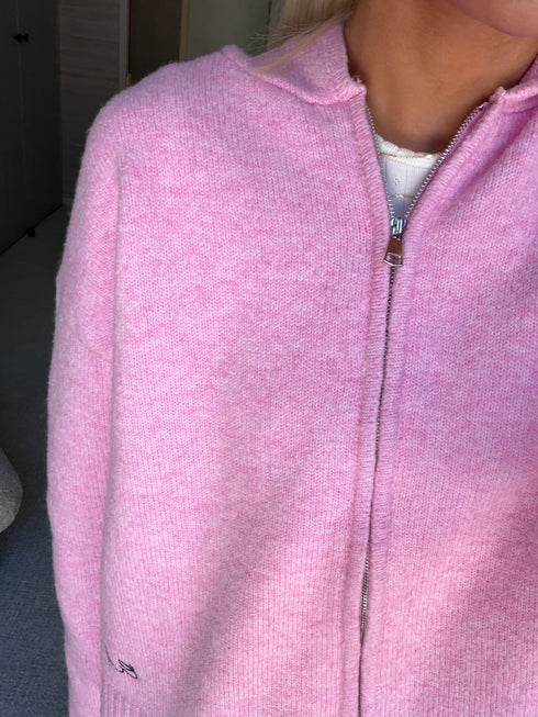 Coco Signature Zip-Up // Swirl Pink *PREORDER 9/26*