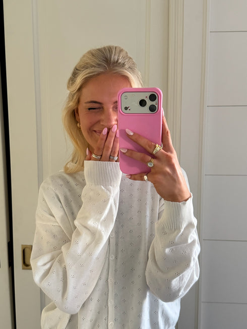 Daily Girl Hoodie // White