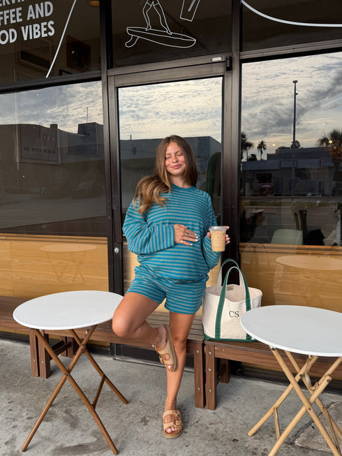 Ocean Girl Set // Teal *PREORDER 7/18*