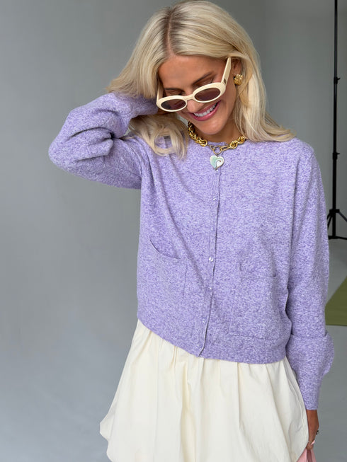 Dream Days Cardigan // Lilac