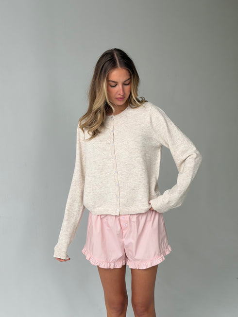 Bloomie Cardigan // Oat
