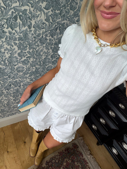 Clem Top // White