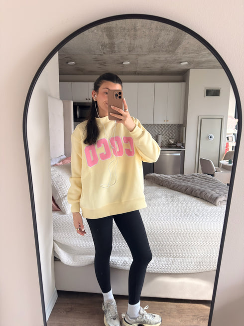 Coco Girl Mockneck // Lemonade