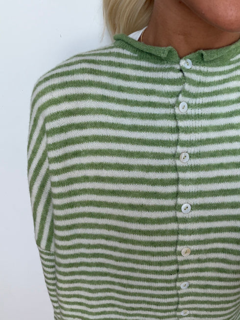 Coco Cutie Cardigan // Matcha