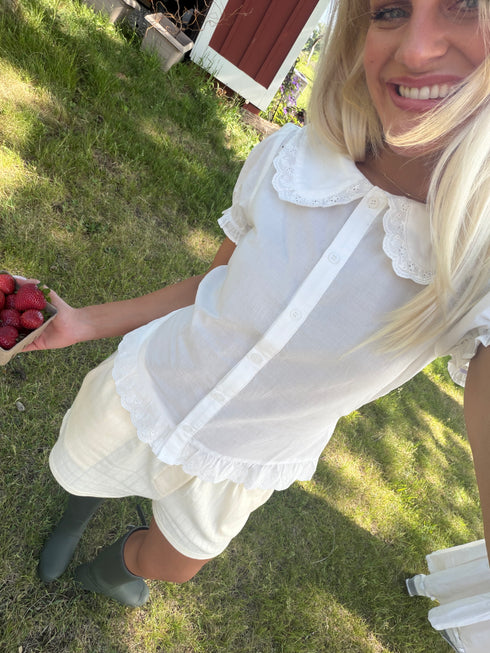 Sunrise Pointelle Short // Butter