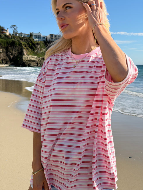 Funfetti Striped Tee