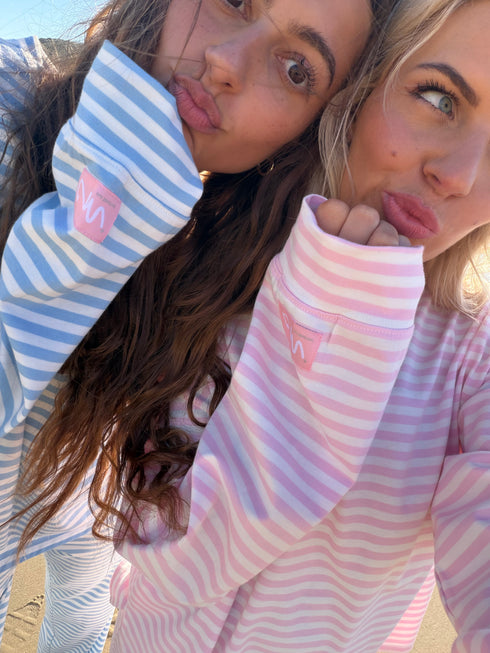 Sunny Club Pullover // Baby Pink