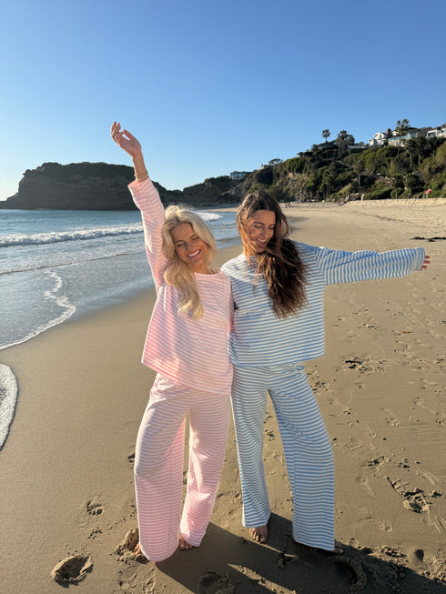 Sunny Club Pant // Baby Pink