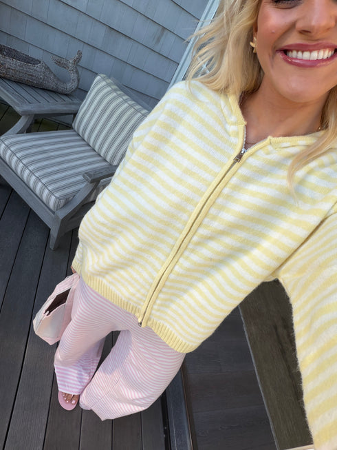 Club Cutie Zip-Up // Sunny