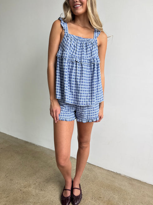 Giselle Top // Blue