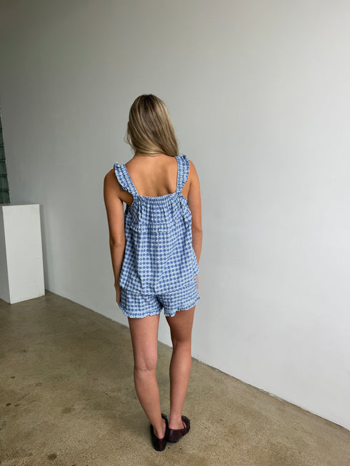 Giselle Top // Blue