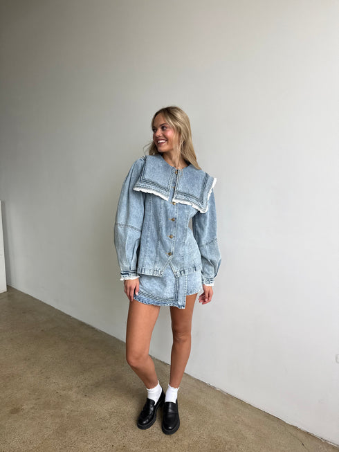 Mae Top // Denim