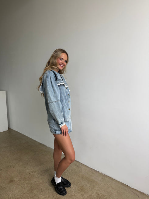 Mae Top // Denim