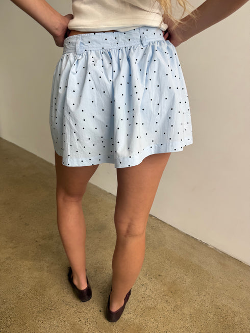 Devyn Skirt // Sky Dottie