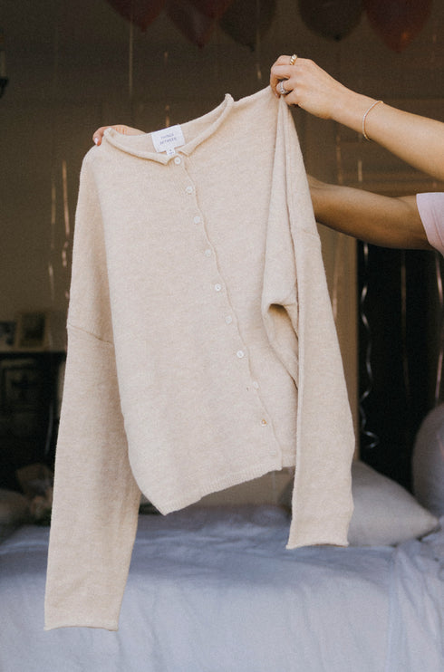 Coco Cutie Cardigan // Vanilla