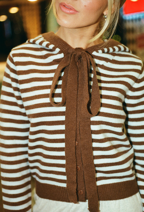 Chalet Cardigan // Baby Blue