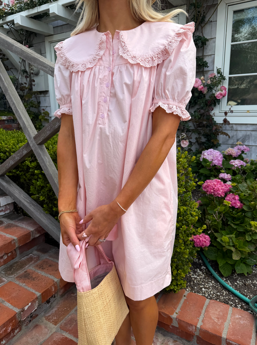 Cottage Dress // Pink Pink / Medium