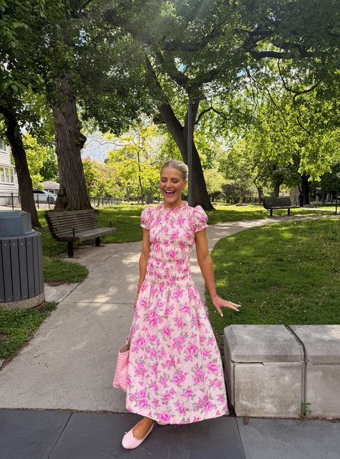 Positano Dress // Villa Pink
