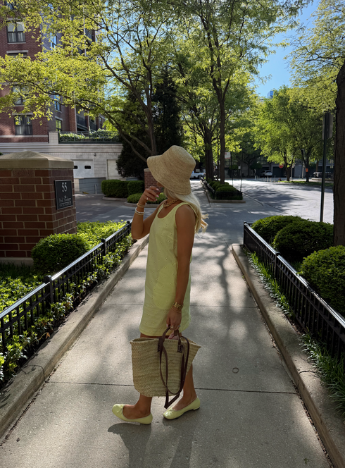 Gelato Dress // Lemon