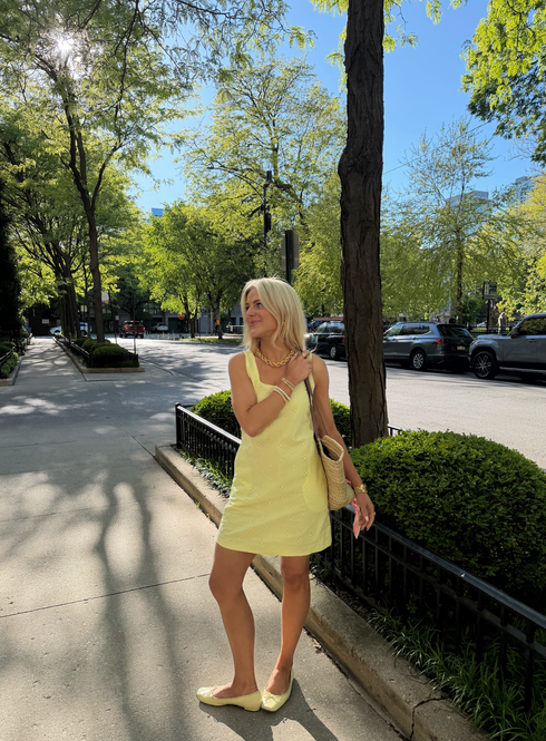 Gelato Dress // Lemon