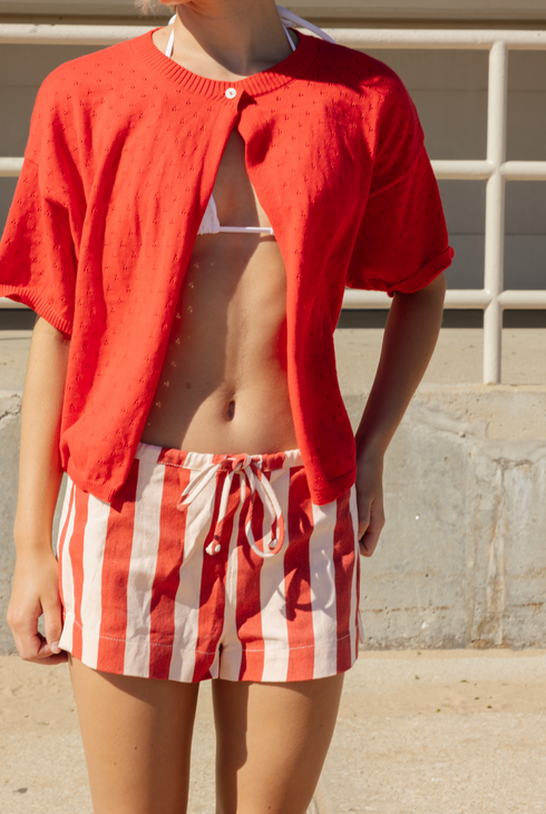 Boardwalk Shorts // Red