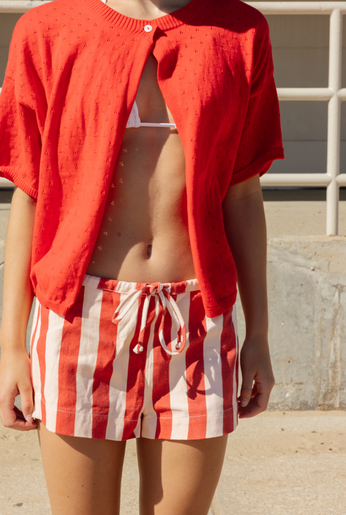 Boardwalk Shorts // Red