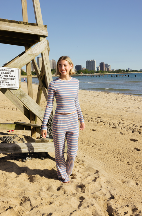 Sunday Stripes Top