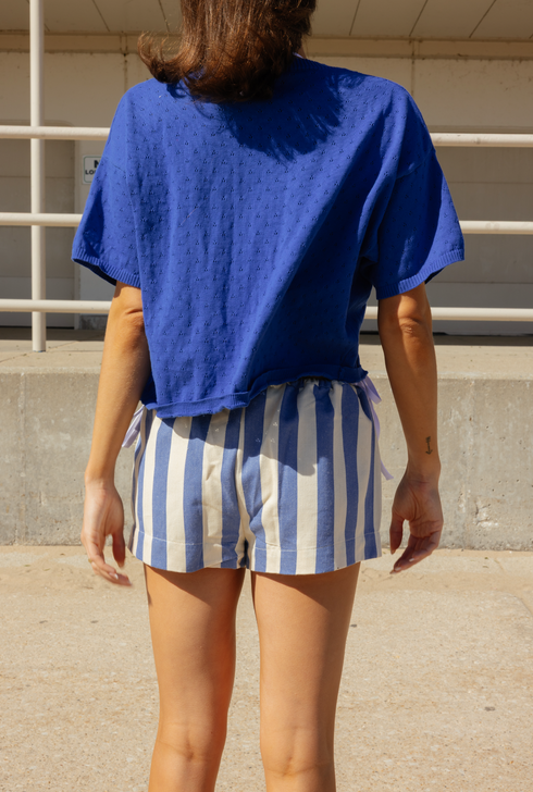 Sunny Days Cardigan // Cobalt