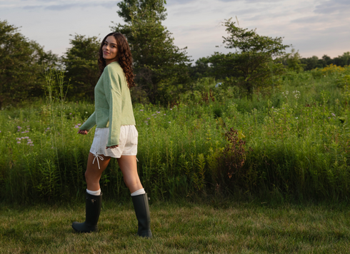 Sun Club Knit // Lime
