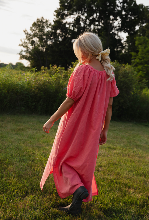 Afternoon Dress // Gingham