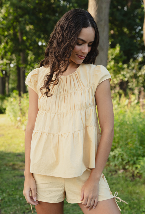 Whimsy Top // Honey