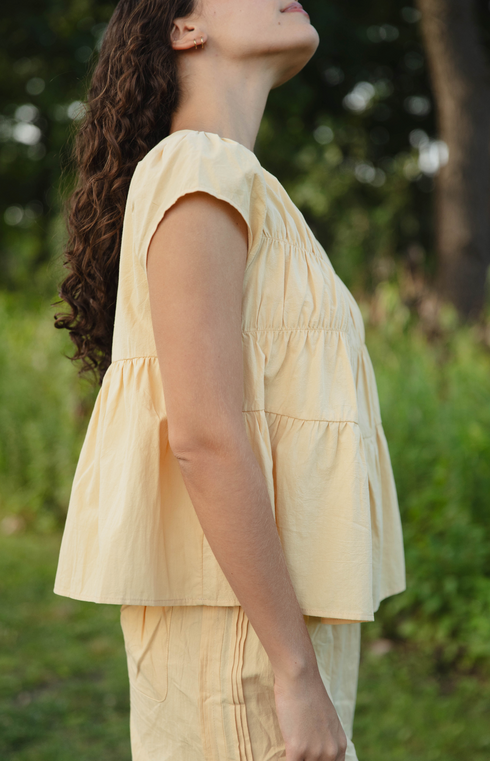 Whimsy Top // Honey