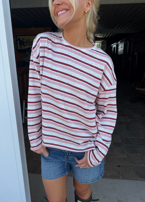 Miley Tee // Rust Pink