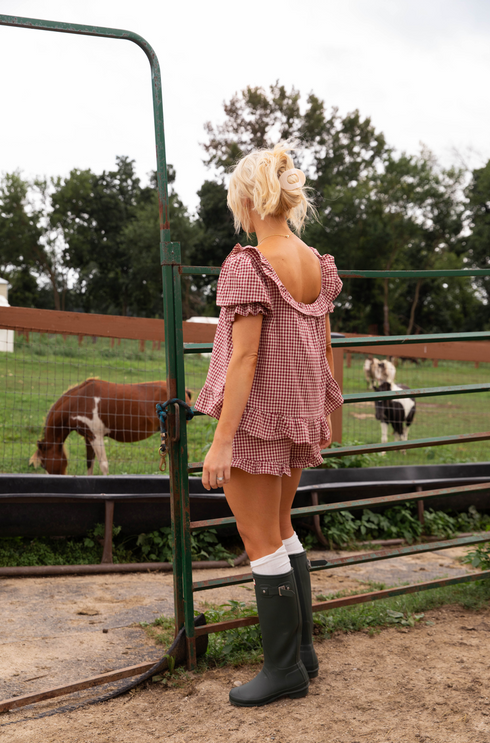 Gwennie Top // Mulberry