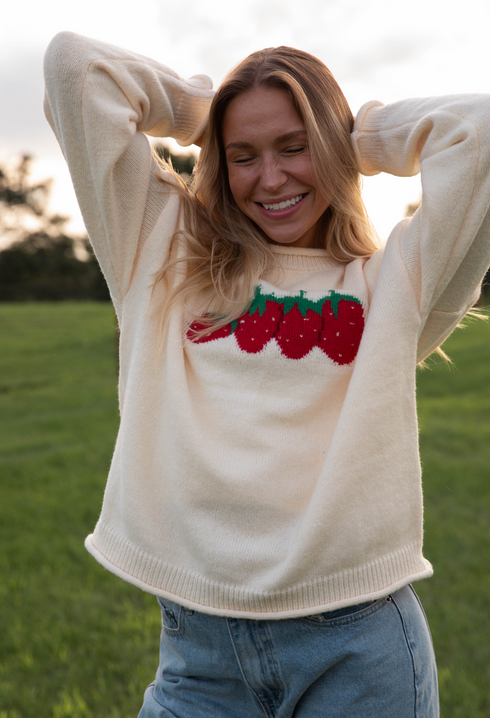 August Sweater // Cream *PREORDER 9/12*