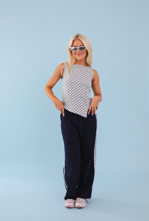 Dolly Tank // Grey Dottie