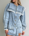 Mae Top // Denim