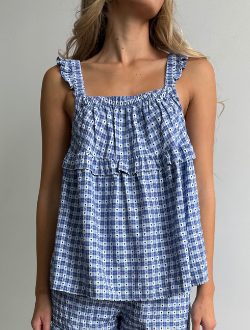 Giselle Top // Blue