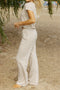 Nantucket Striped Pant // Driftwood