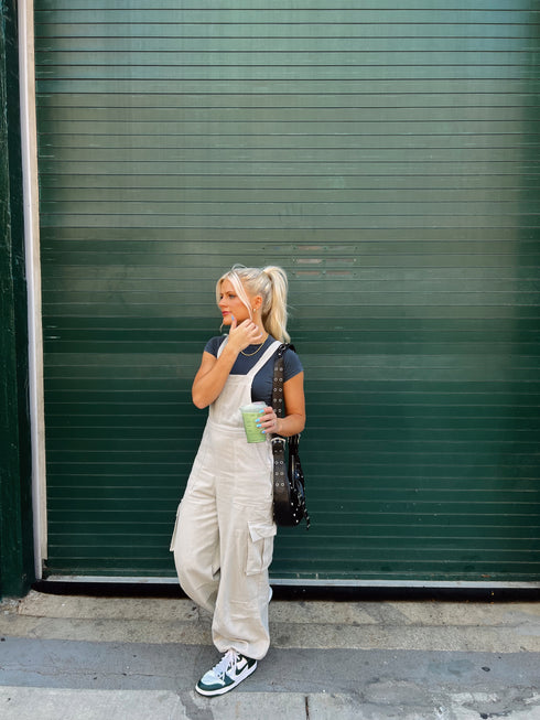 McCall Fall Overalls// Stone