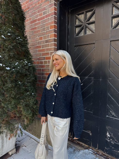 The Phoebe Cardigan // Navy