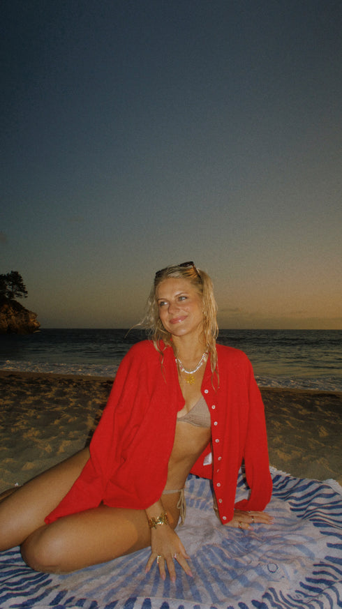 Coco Cutie Cardigan // Red *PREORDER*