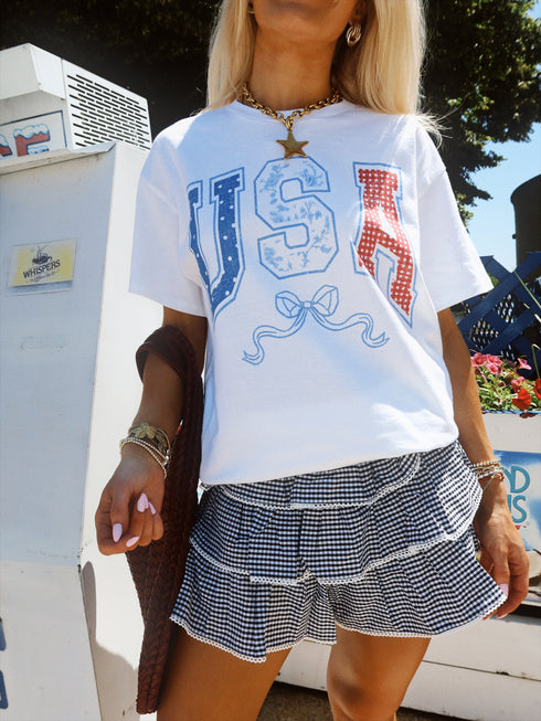 Hot to Trot Gingham Skort