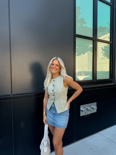 Sofia Summer Top // Sage