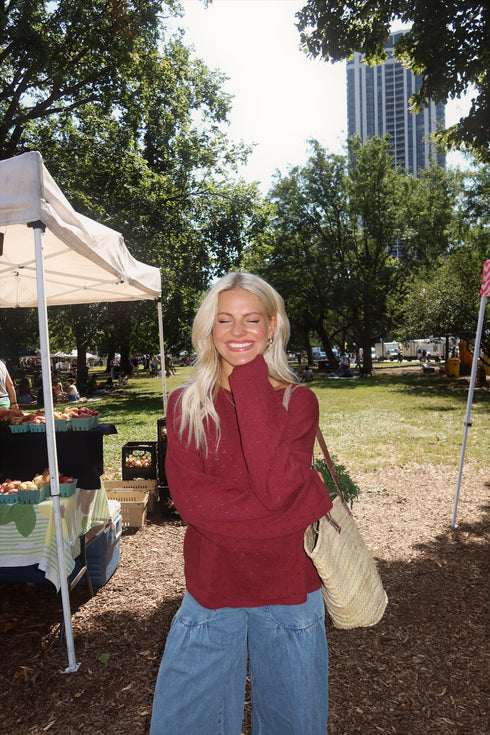 Everyday Pointelle Cutie // Berry
