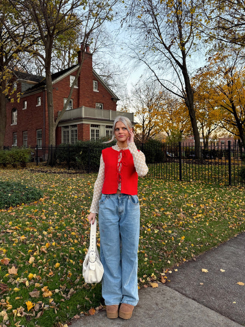 Holly Girl Knit Vest