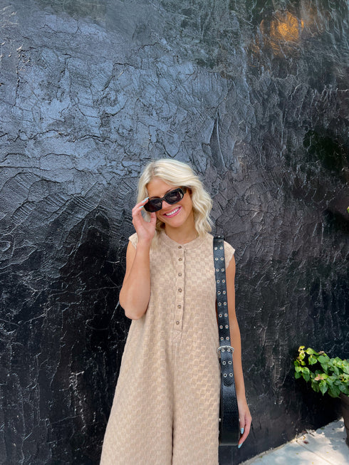 The Bowie Checkered Jumpsuit *RESTOCKED*