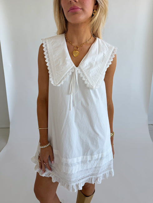 Summer Girl Dress // White