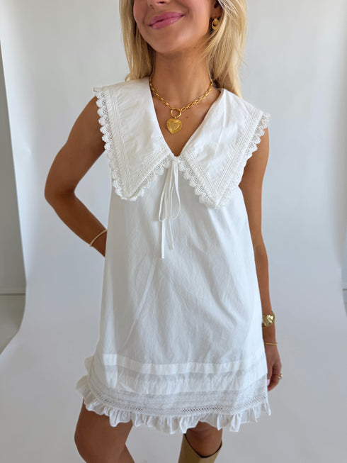 Summer Girl Dress // White