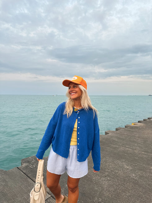 Coco Cutie Cardigan // Cobalt *PREORDER*